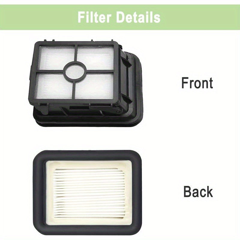 Set of 8 replacement parts suitable for Bissell CrossWave 1785 2306 vacuum cleaner, including 4 multi-surface brush rolls (1868), 4 vacuum filters, and 1 comparison tool (1866). Compatible with parts 1608683, 160-8683, and 1608684.