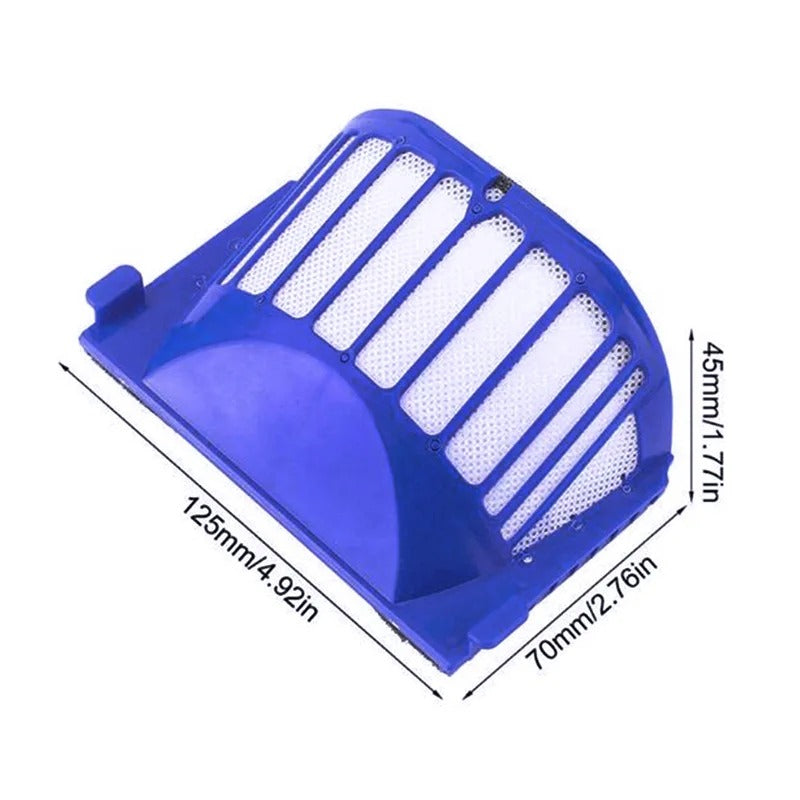 Replacement parts kit for iRobot Roomba 600 & 500 Series - includes brushes and filters. Compatible with various models including 694, 676, 675, 692, 695, 677, 671, 655, 690, 680, 660, 650, 620, 614, 595, 585, and 564. Made of plastic material, these