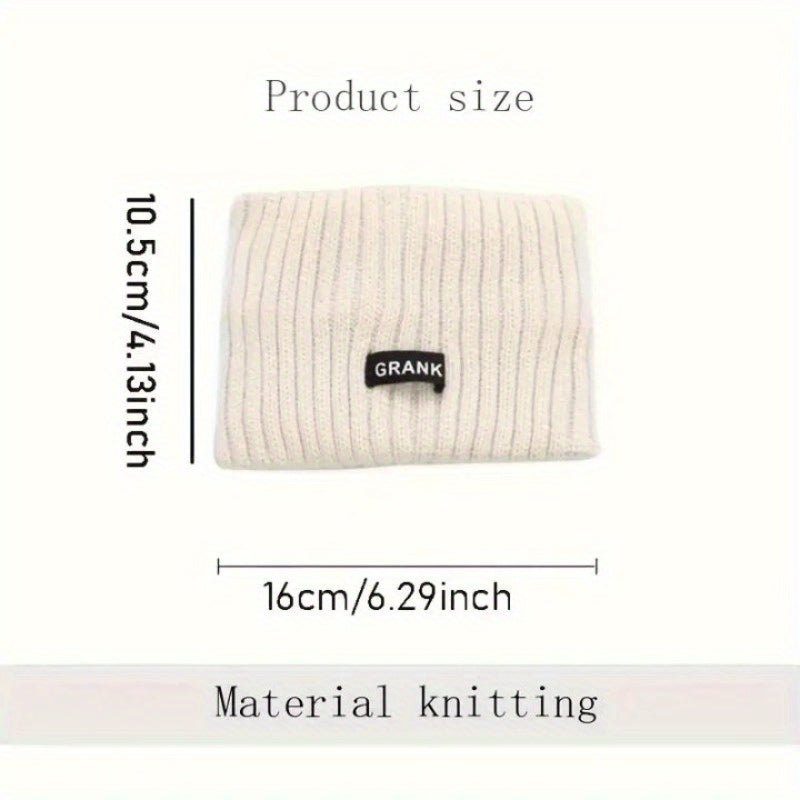 Soft cotton knit headband with braided turban style and ribbed texture, featuring "GREAN" label. Comes in beige, brown, light brown, and dark gray colors. Elegant design for stylish ear