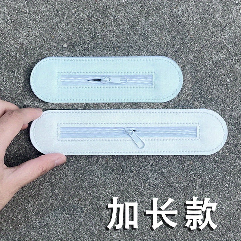 Bedroom Canopy Phone Charger with Mosquito Net Charging Patch, Zippered Cable Hole, Polyester Fabric, Hand-Washable Mesh Pocket, Adhesive Cable Organizer for Dormitory Bed Accessories.