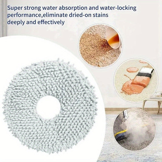 Mop Pad Set of 10 for Dreame L10s Ultra & L10 Robot Vacuums - Enhance Your Wet Floor Cleaning Experience