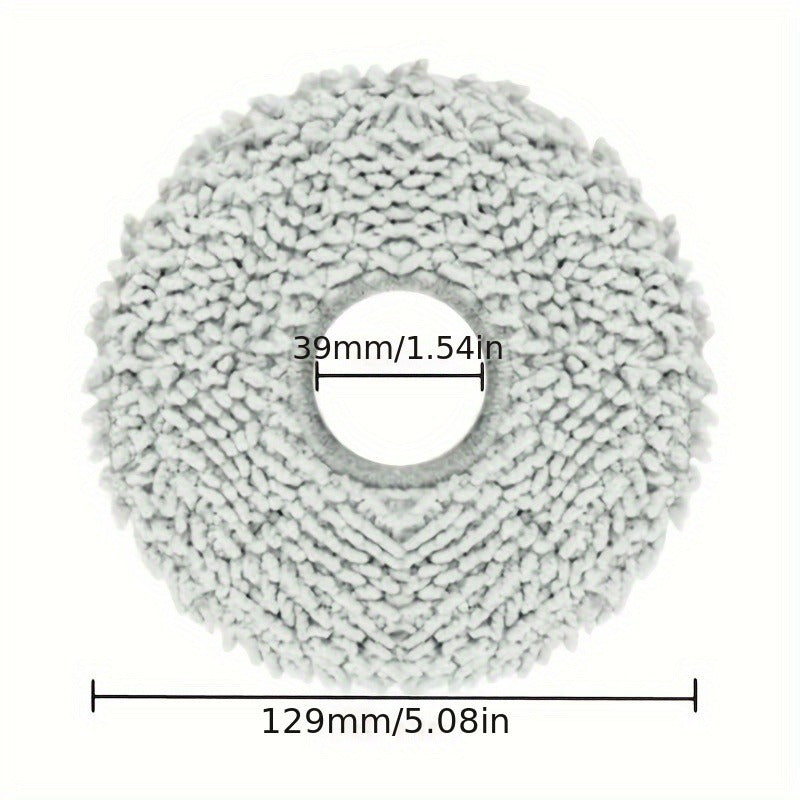 Dreame L10s Ultra va L10 robot tozalagichlari uchun 10 ta mop pad to'plami - Nam pol tozalash tajribangizni yaxshilang