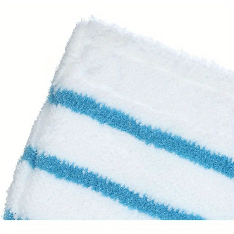 3-Pack of reusable microfiber dusting pads designed for use with BLACK+DECKER Steam Mop models FSM1610 and FSM1630. These cloth mop refill accessories can also be used as vacuum attachments.