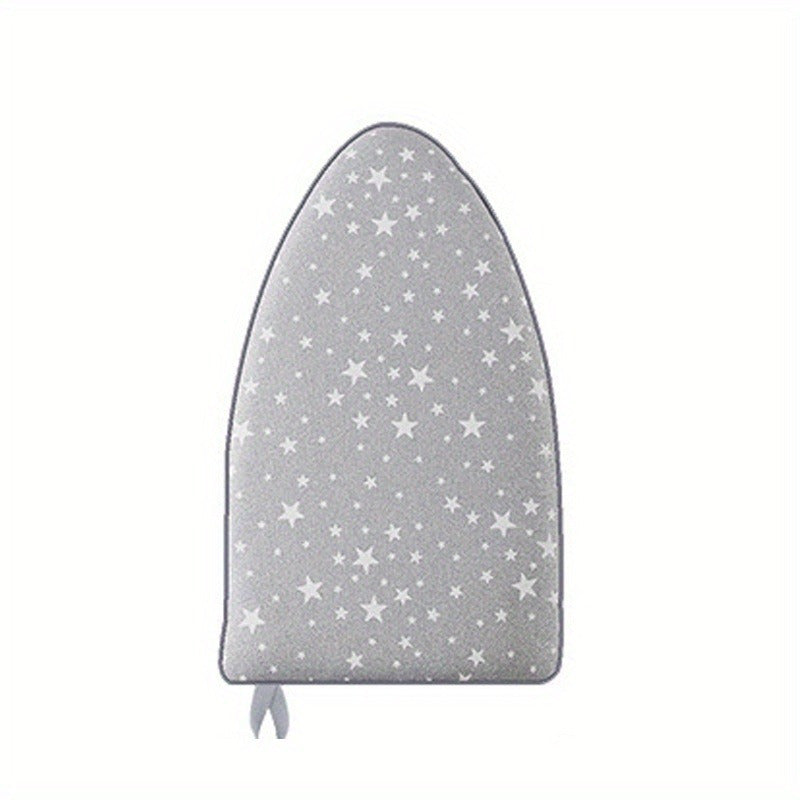 Compact Mini Ironing Pad with Heat Resistant Glove - Handheld Garment Steamer Sleeve Holder, Table Rack for Clothes, Made of Polyester, Sponge, and Mesh, Comes in Grey, Blue, and Light Grey - Dimensions: 25cm x 15cm x 3.5cm, Includes Ironing Board and