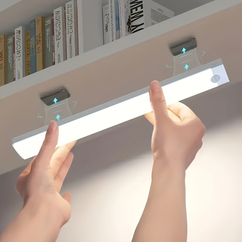 USB Rechargeable Led Motion Sensor Light - Magnetic, Adjustable for Wardrobes, Cabinets & More