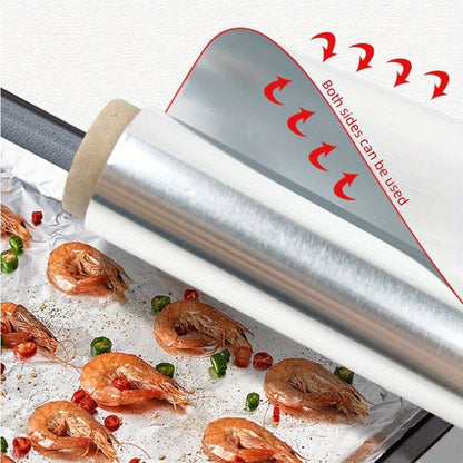 [Best Seller] Aluminum Foil Sheets for BBQ, Cooking, and Household Tasks - Safe for Food Use