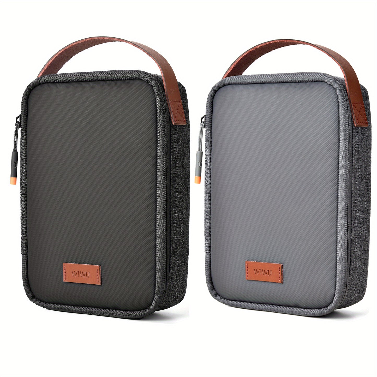 WiWU Waterproof Tech Travel Organizer for MacBook Accessories in Black/Gray