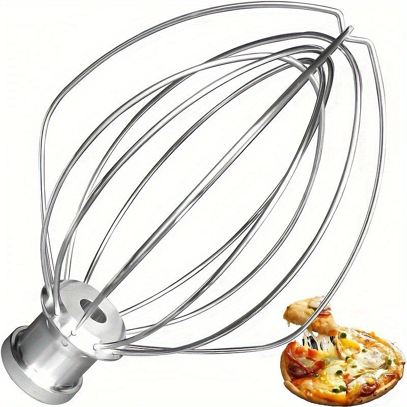 Stainless Steel Kitchen Whisk Attachment for Stand Mixers: Durable Stainless Steel Construction, Strong and Stable Design, Powerful Mixing Ability