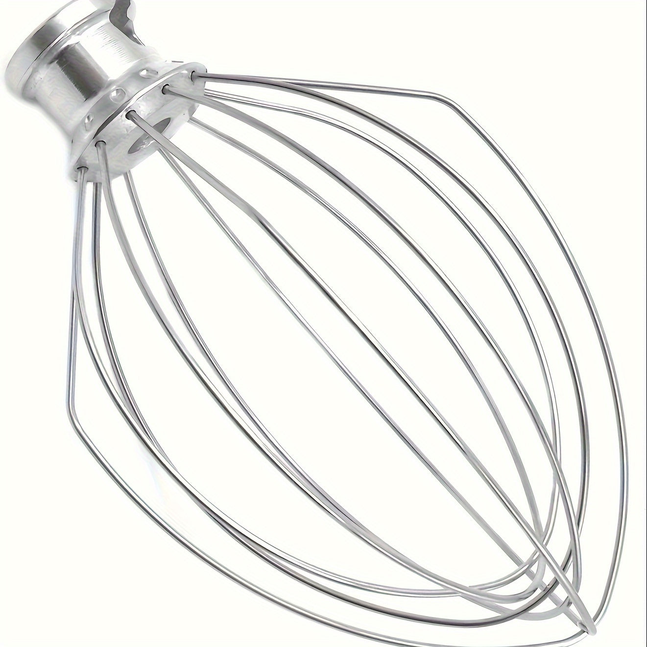 Stainless Steel Kitchen Whisk Attachment for Stand Mixers: Durable Stainless Steel Construction, Strong and Stable Design, Powerful Mixing Ability