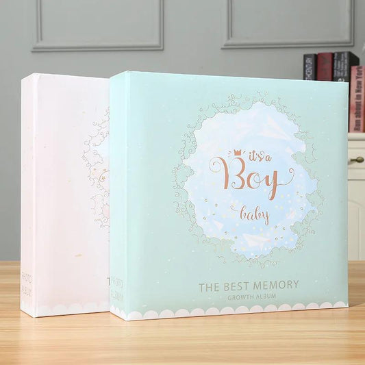 The 15.24 cm photo album can hold up to 200 large capacity hard shell paper inserts and is perfect for writing about your growing up memories.