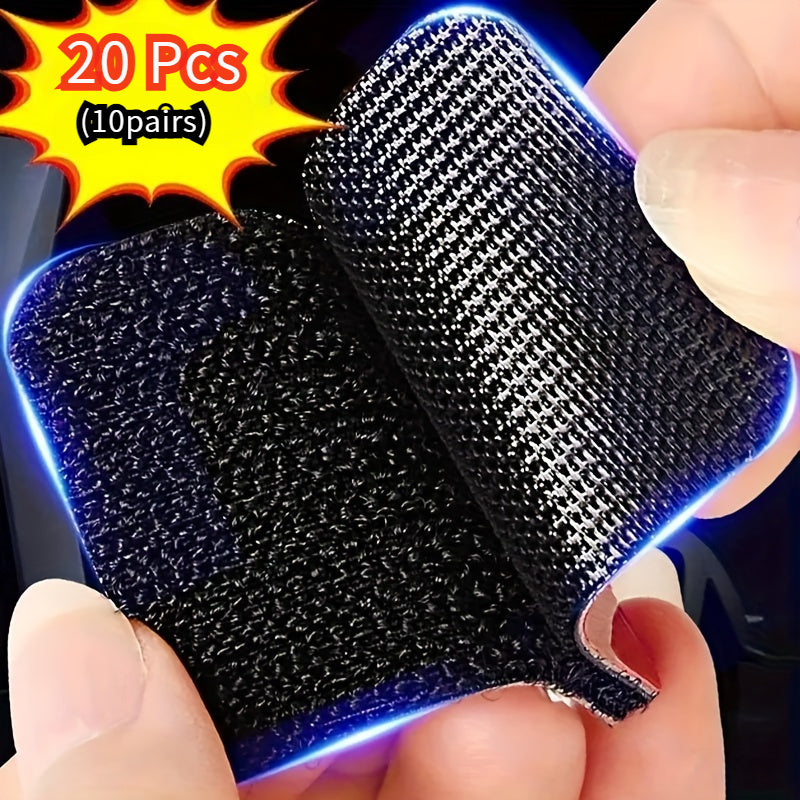 20-piece wholesale double-sided adhesive carpet grips for securing car mats and home floors, providing high-strength anti-skid grip in seconds without leaving residue.