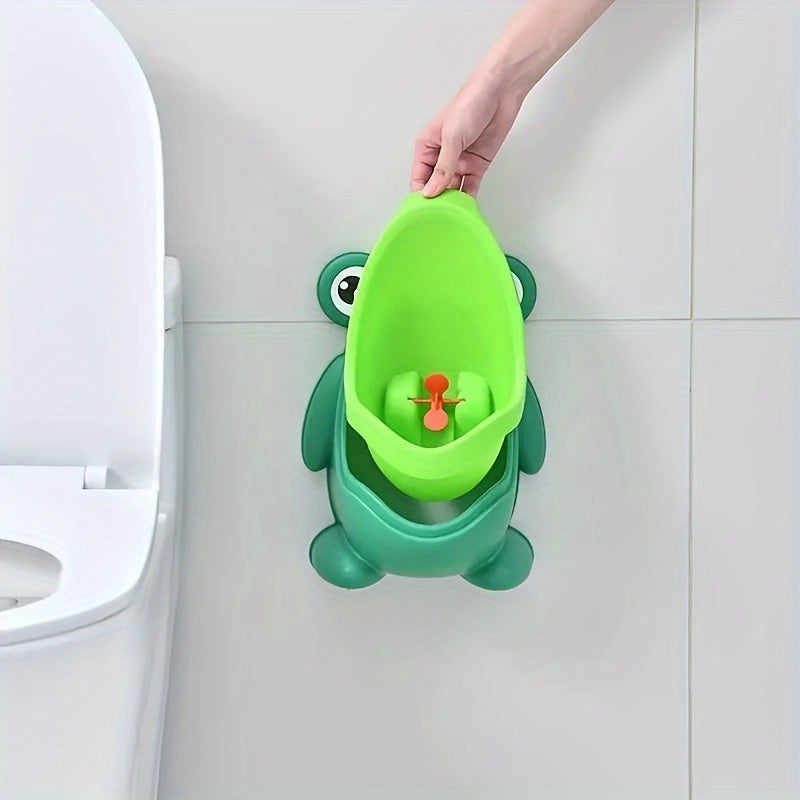 Train your toddler with the Frog Skin Training Urinal! This bedpan training chart comes with fun stickers and easy instructions, making it the perfect gift for Christmas, Halloween, and Thanksgiving. Suitable for ages 0-3.