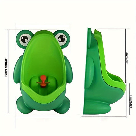 Train your toddler with the Frog Skin Training Urinal! This bedpan training chart comes with fun stickers and easy instructions, making it the perfect gift for Christmas, Halloween, and Thanksgiving. Suitable for ages 0-3.