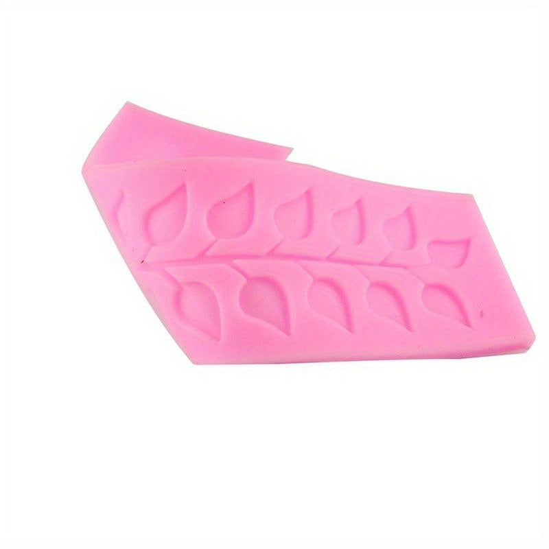 The Premium Silicone Lace Leaf Mold is perfect for creating intricate fondant and chocolate designs. This versatile cake decorating tool is lead-free and heat resistant, able to withstand temperatures from -40°C to 230°C.