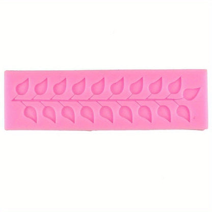 The Premium Silicone Lace Leaf Mold is perfect for creating intricate fondant and chocolate designs. This versatile cake decorating tool is lead-free and heat resistant, able to withstand temperatures from -40°C to 230°C.