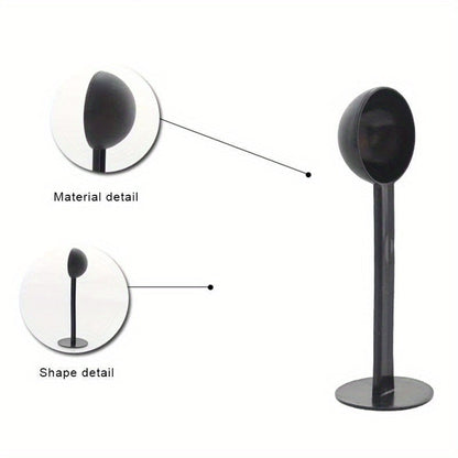 Multifunctional 2-Piece Set: Plastic Coffee Scoop and Tamper - Dual-Use Spoon for Measuring and Pressing Coffee Beans and Grounds, Perfect Tool for Coffee Makers and Espresso Machines - Includes 10g Capacity