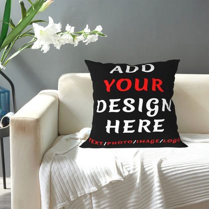 Custom pillowcase with personalized images and text, ideal for birthday and anniversary gifts.