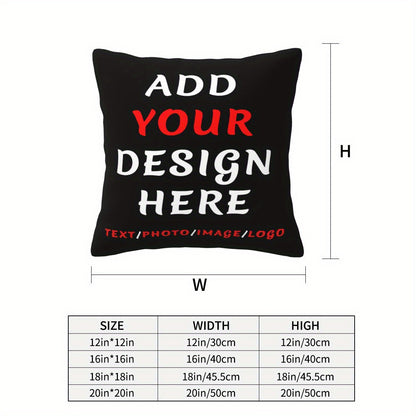 Custom pillowcase with personalized images and text, ideal for birthday and anniversary gifts.