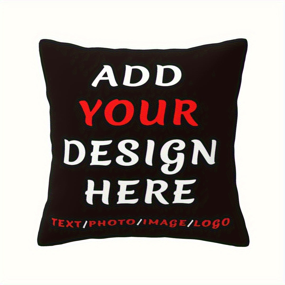 Custom pillowcase with personalized images and text, ideal for birthday and anniversary gifts.