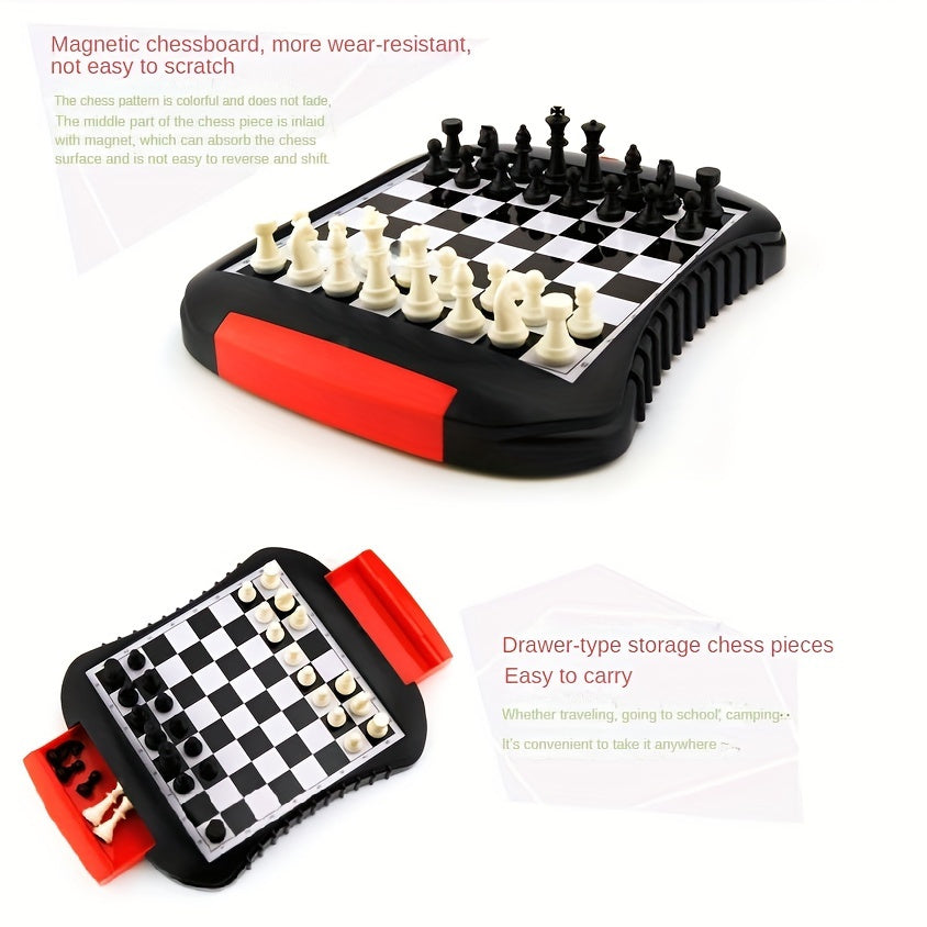 6-in-1 Family Game Set - Includes Chess, Ludo, Backgammon and More - Great Gift for Gamers