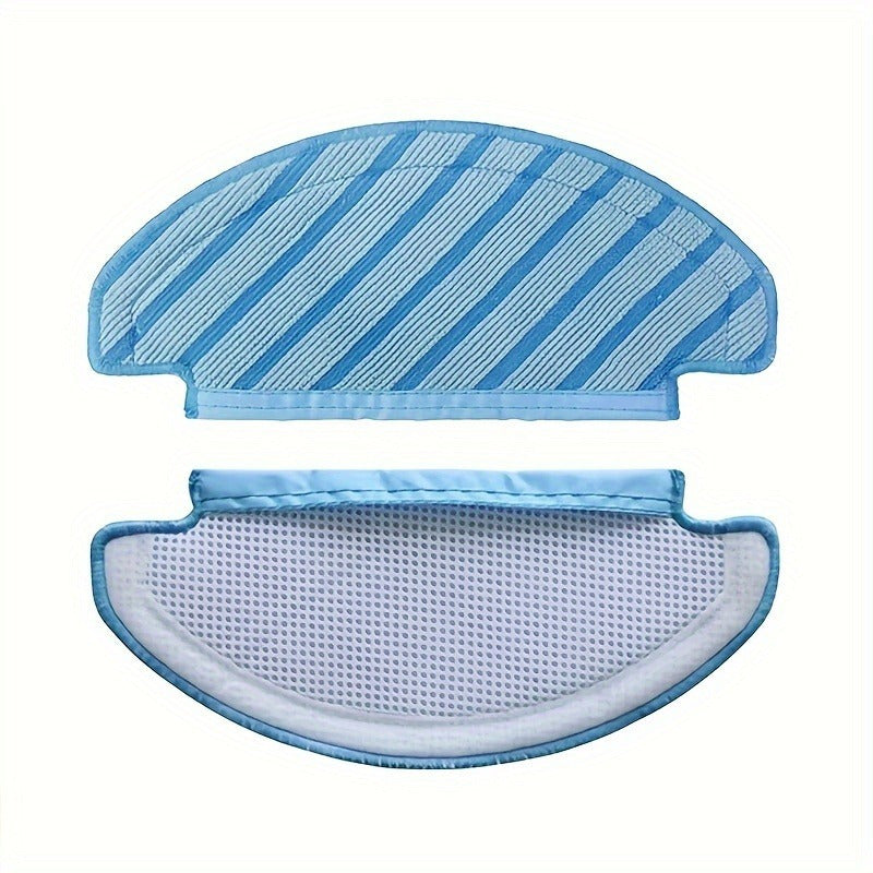 Get a pack of 10 washable microfiber mop pads that are designed to be compatible with Ecovacs Deebot Ozmo T8 AIVI, T8 Max, T8, T8+ Series, T9/N8, N8 Pro Plus, N8 Pro, Yeedi Vac, Yeedi Vac Max, and Yeedi Vac Station robots. Use these pads as replacement