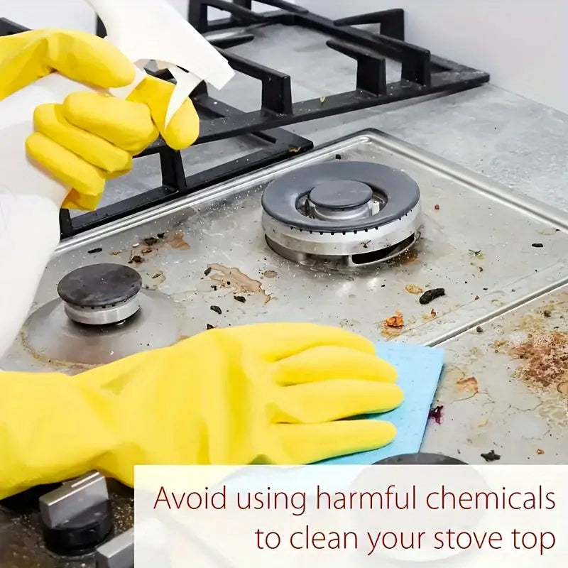 Circular and square aluminum foil trays that are oil-proof for use on gas stoves and kitchen cleaning pads.