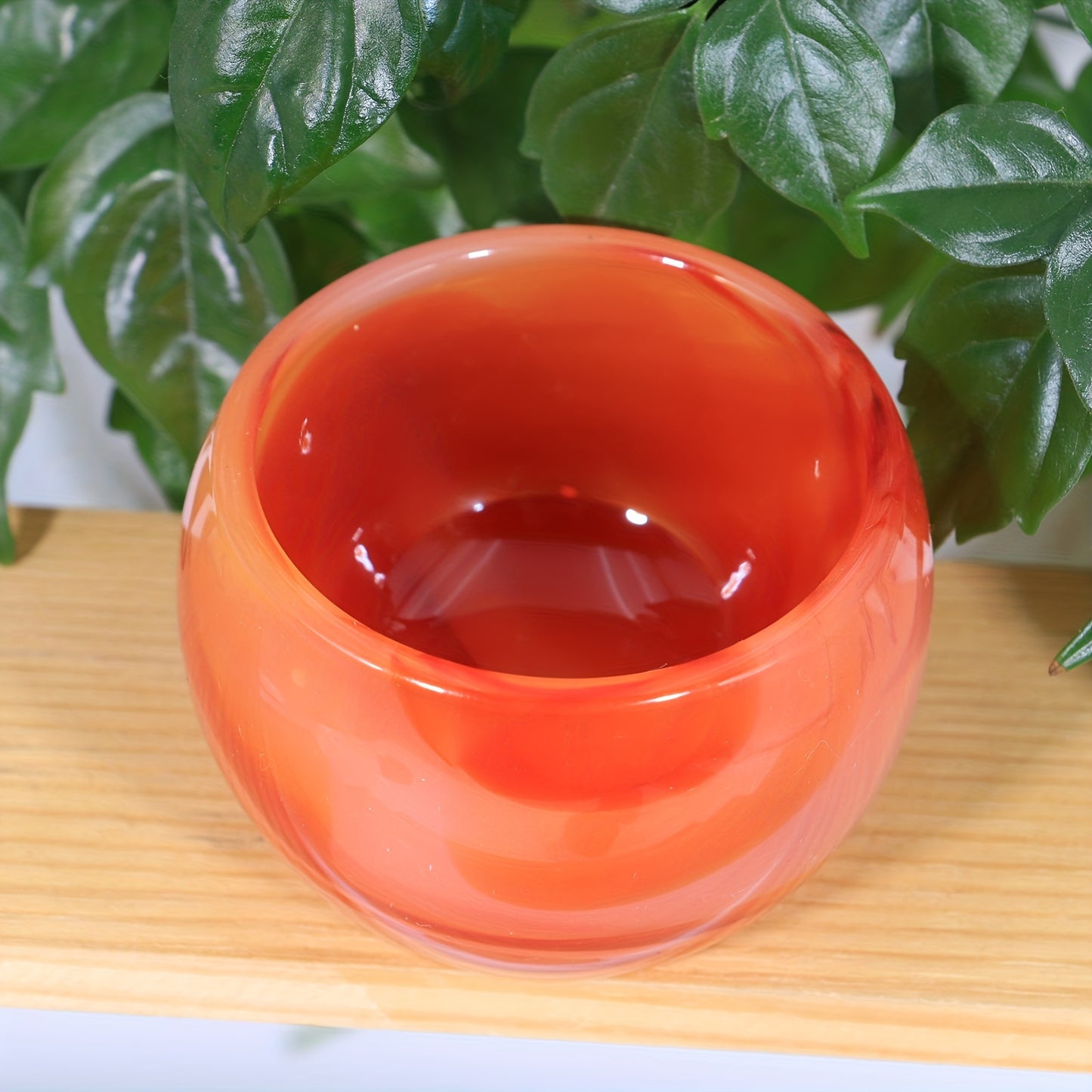 Crystal bowl, cup, mineral specimen for home decor and holiday gift.