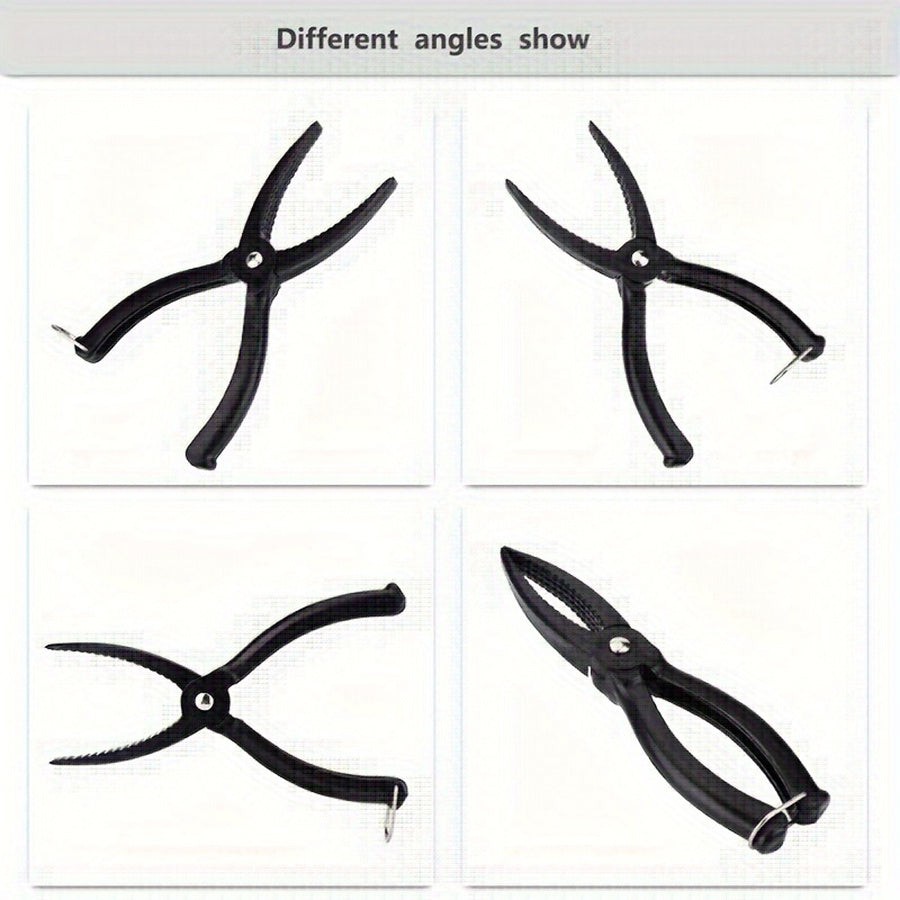 Robust fish control pliers with a secure grip - essential fishing tool for anglers and enthusiasts, also useful in the kitchen.