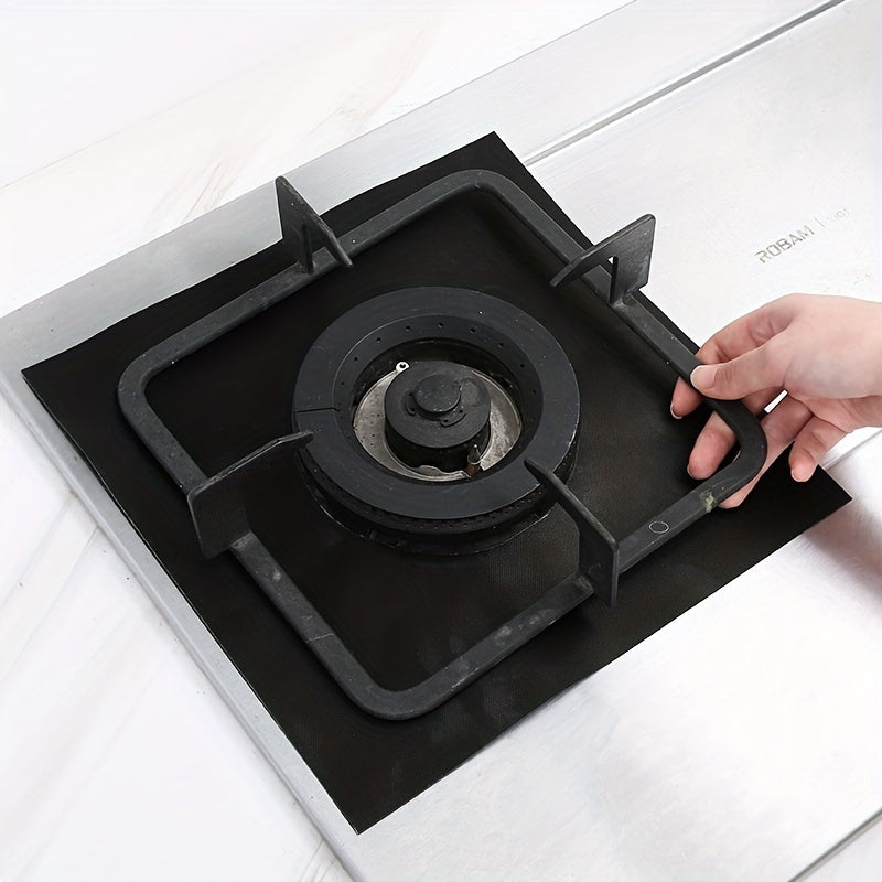 Protect your stovetop with the 1pc HeatGuard Teflon Gas Stove Burner Cover. This reusable, non-stick cover is heat resistant and requires no electricity.