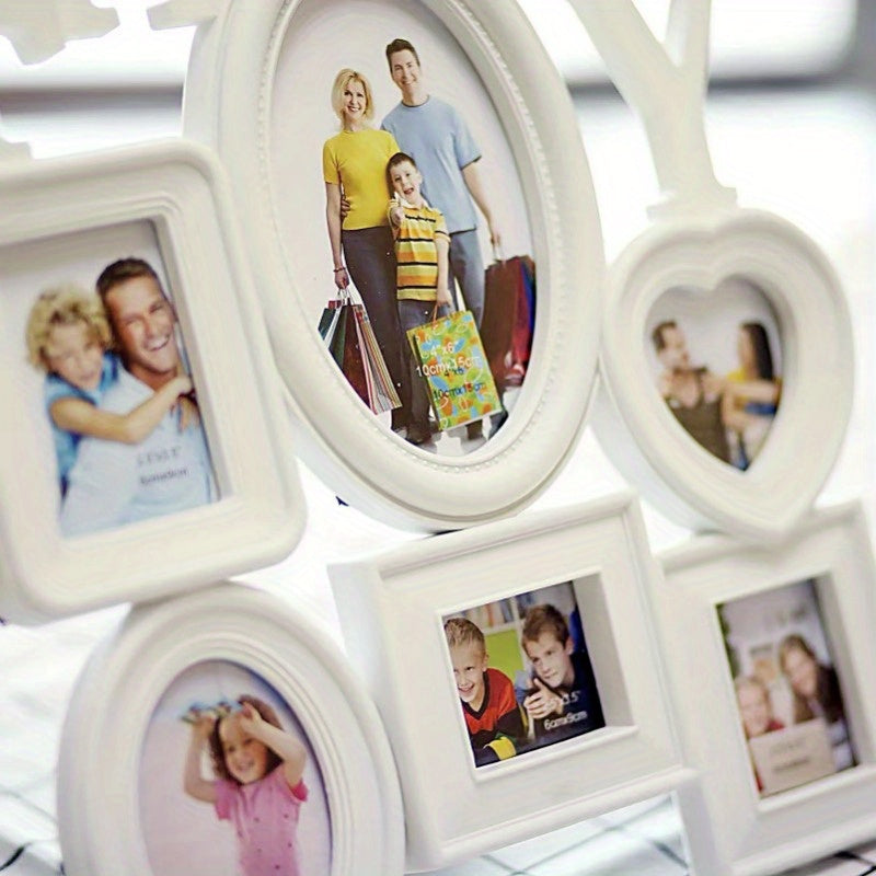 Family photo frames that can be hung on the wall, perfect for decorating your bedroom or living room.