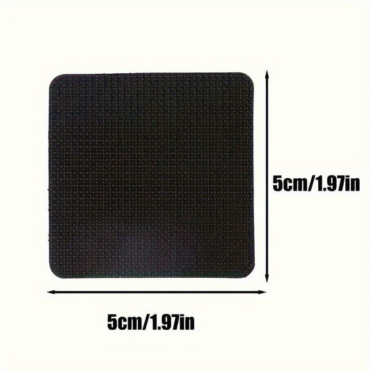 High-strength, residue-free adhesive grips for securing car mats and home floors - includes 20 double-sided stickers