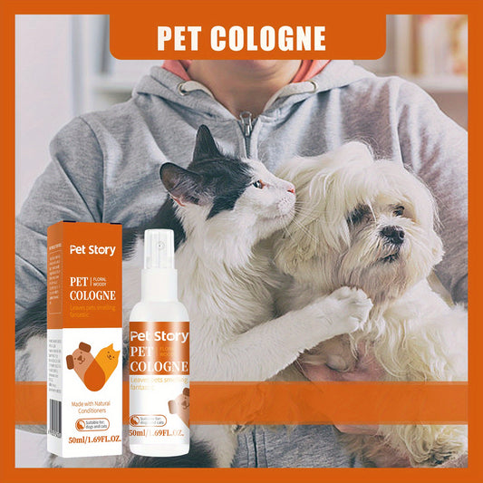 Pet Cologne Spray with Natural Ingredients in Lavender & Citrus Scent - 1.69oz for Cats & Dogs