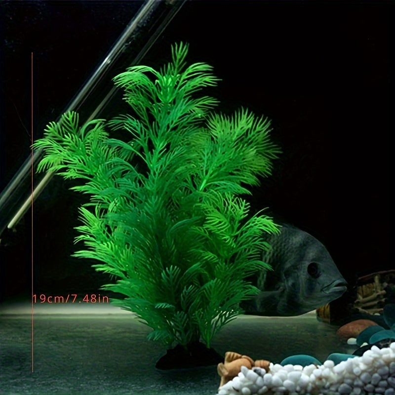 Aquarium Simulation Plant: Artificial Water Weeds Ornament for Fish Tank Decoration - PC Material