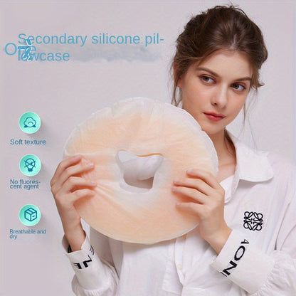 Pack of 10 Disposable Pillow Covers - Waterproof, Made from Non-Woven Fabric, Ideal for Home, Hotel, Hospital, and Beauty Salon Use