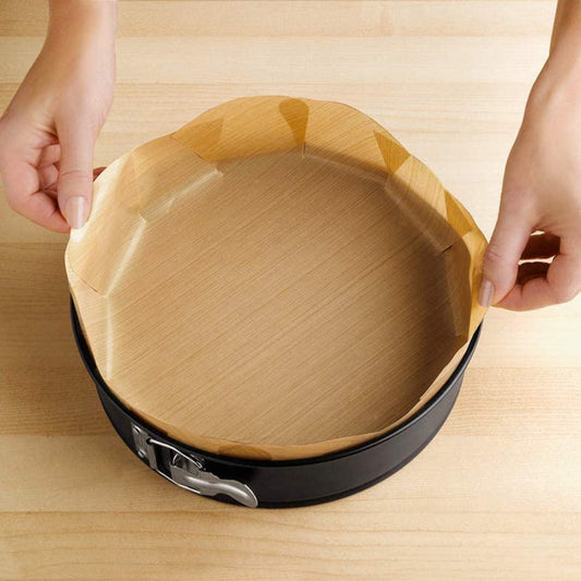 Reusable Teflon Baking Mat with Buckle Closure - Perfect for Holiday Baking (Christmas, Valentine's Day, Thanksgiving), Non-Stick and High Temperature Resistant for Cake Pans