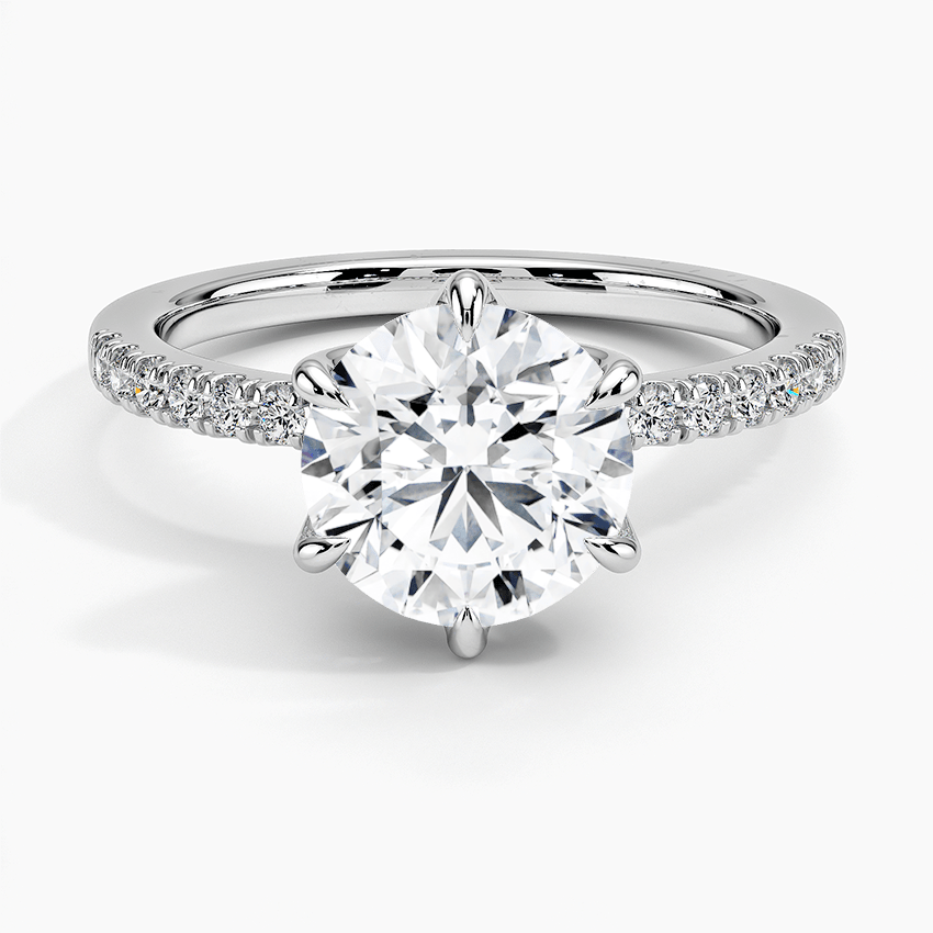 Gorgeous 5-10ct Round Cut Moissanite Ring - Ideal for Birthdays, Graduations & Special Occasions - Elegant 925 Sterling Silver with Sparkling Moissanite - Perfect Gift for Her