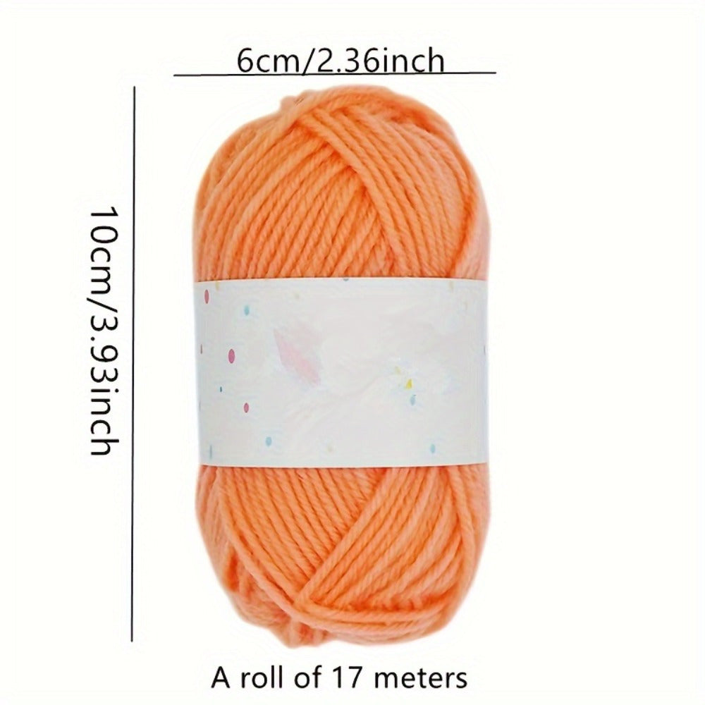 14/24 twisted yarns in 14/24 colors for DIY crafts, sewing, weaving scarves and hats.