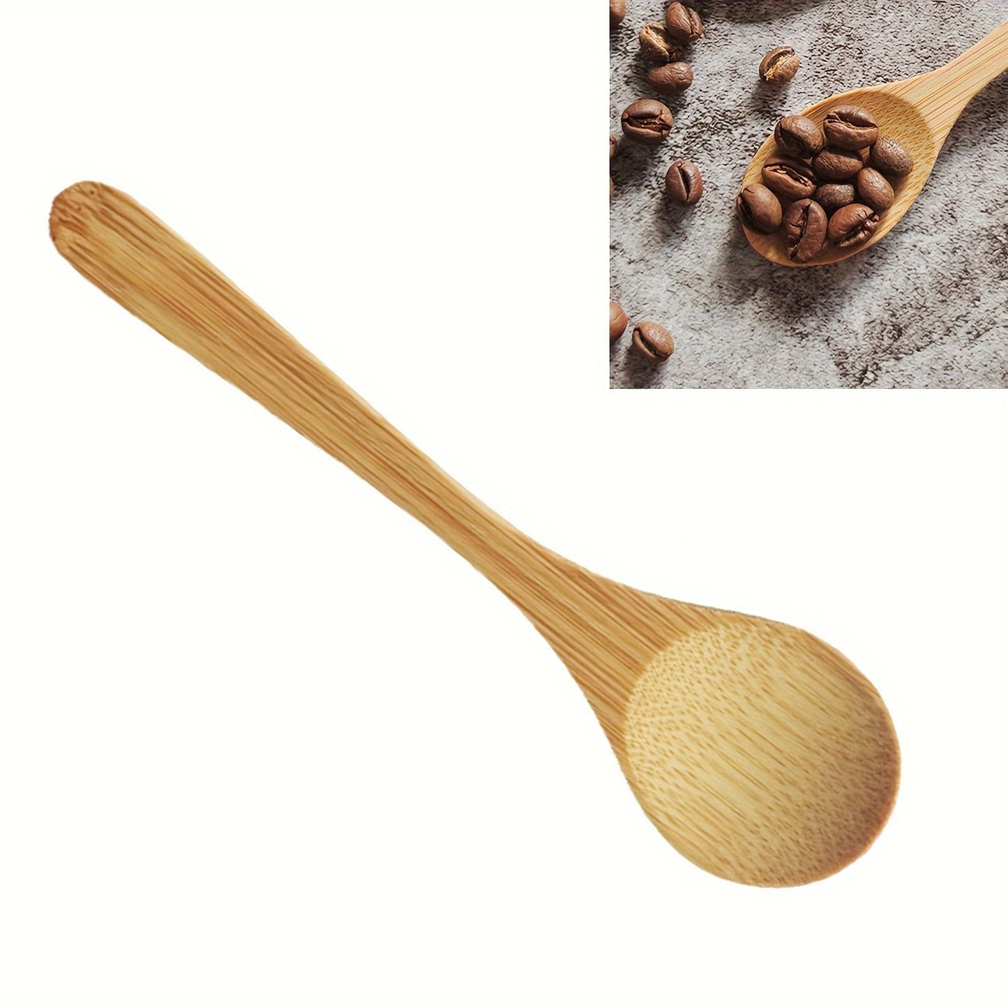 Spoon set for stirring tall drinks, milkshakes, cold beverages, tea, dessert, and coffee.