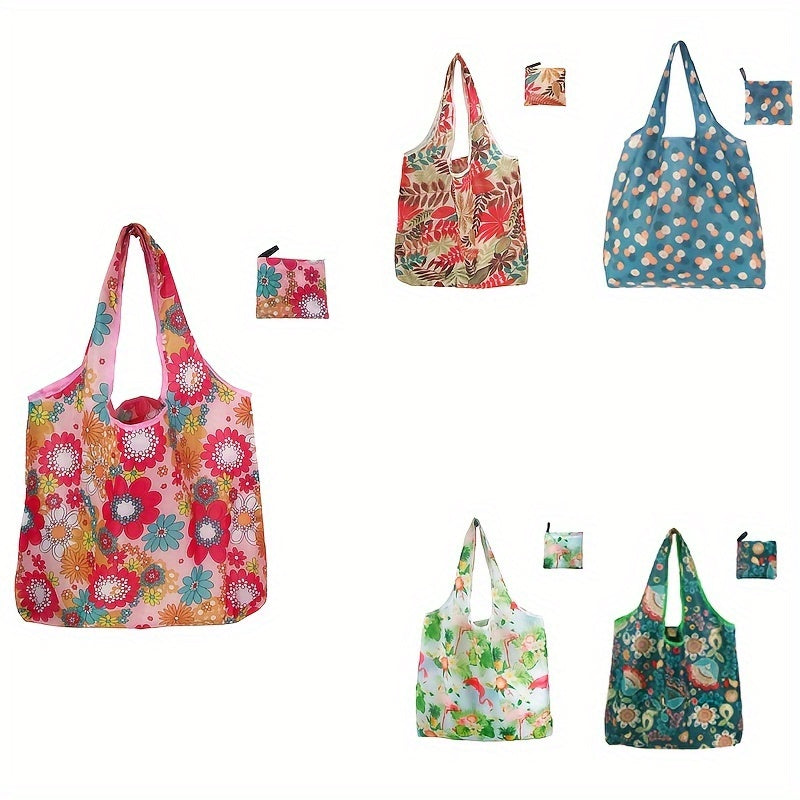 Spacious Shopping Bags Ideal for Travel, Picnics, Camping, Outdoor Activities, and Home Use.