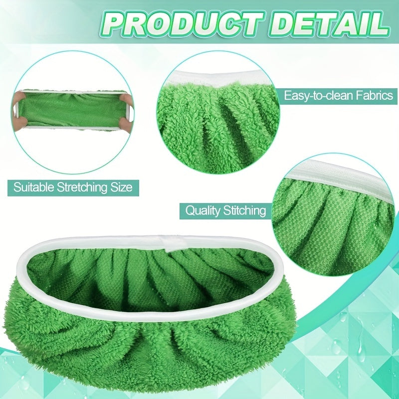 Replace your old mop pads with our reusable options! Available in sets of 2, 4, or 8, these ultra-absorbent pads are perfect for wet and dry floors. Keep your floors clean and tidy with this essential cleaning tool.