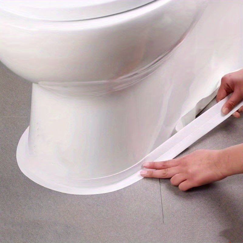 Self-adhesive PVC sealing tape for kitchen and bathroom toilets.