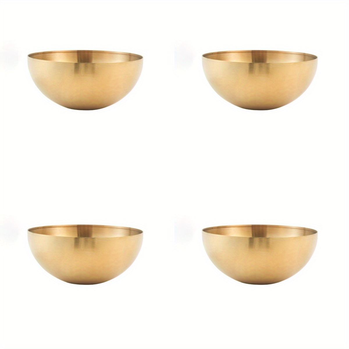 Stainless steel salad bowls set, rust-resistant, versatile for fruit, pasta, and baking.