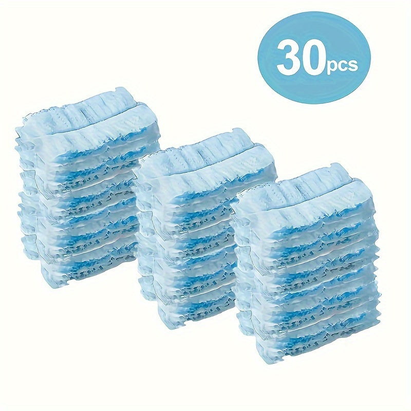 Replaceable electrostatic dedusting cloth refill for disposable dust collector - Suitable for cleaning electronics, furniture, shutters, and ceiling fans - Available in packs of 10, 30, or 50 pieces - Handle not included - Essential cleaning supplies and