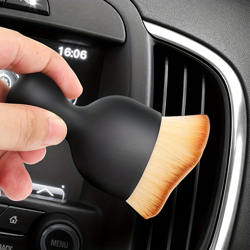 Multi-functional Car Interior Cleaning Brush - Removes Lint and Dust, Great for Cleaning Hard-to-Reach Areas and Air Vents, Perfect Holiday Present.