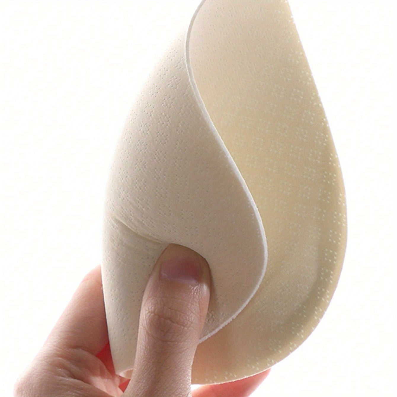 2 Reusable Chest Enhancer Pads for Women - Invisible Bra Inserts made of Nylon & Viscose Blend