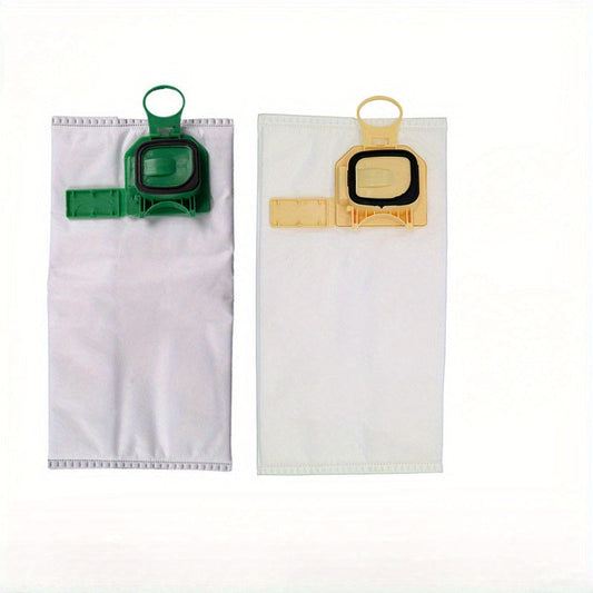 Two pieces of Vorwerk VK140/VK150 Vacuum Cleaner Accessories - Including dust bags, motor filters, and scented blocks.