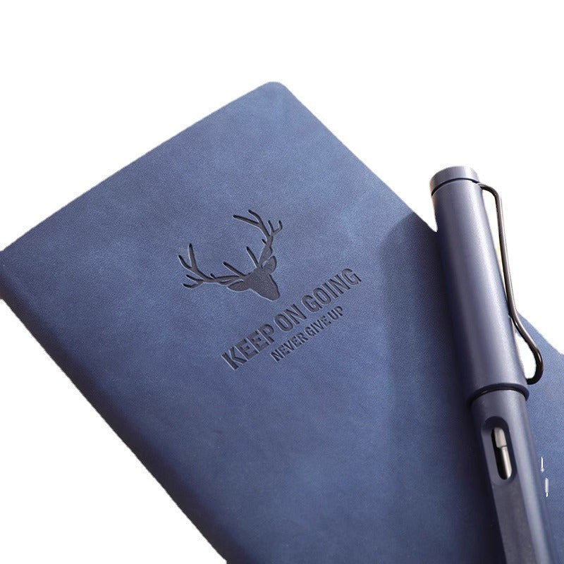 Business notebook set with printed meeting notepad and pen, perfect for gifting or as a souvenir.