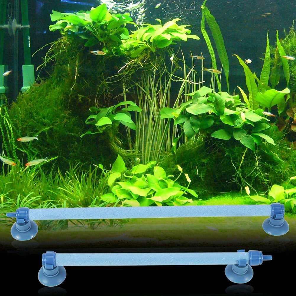 PP material aquarium air bubble wall tube for fish tank oxygenation; no battery needed.