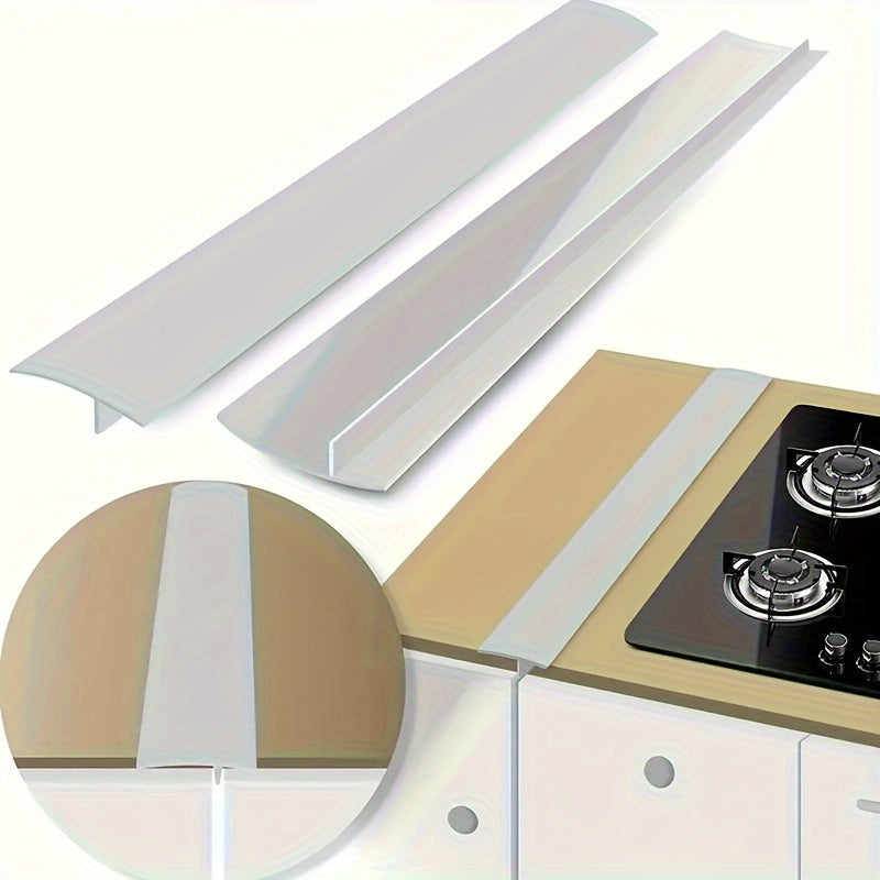 Protect your kitchen with our 2-Pack HeatGuard Silicone Gap Covers! Heat-resistant up to 320°C, waterproof, stain-proof, and non-flammable. Designed to fit any gap, perfect for cooking and countertop protection.