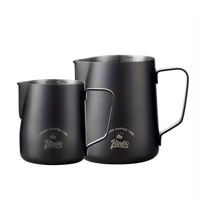 Bincoo Coffee Frothing Pitcher Nikel qoplamali Sutni Qaynatish Chashkasi